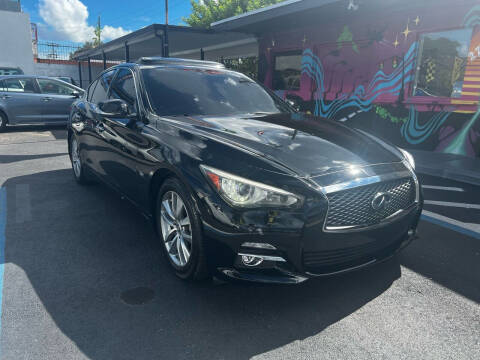 2017 Infiniti Q50 for sale at EM Auto Sales in Miami FL