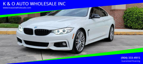 2017 BMW 4 Series for sale at K & O AUTO WHOLESALE INC in Jacksonville FL