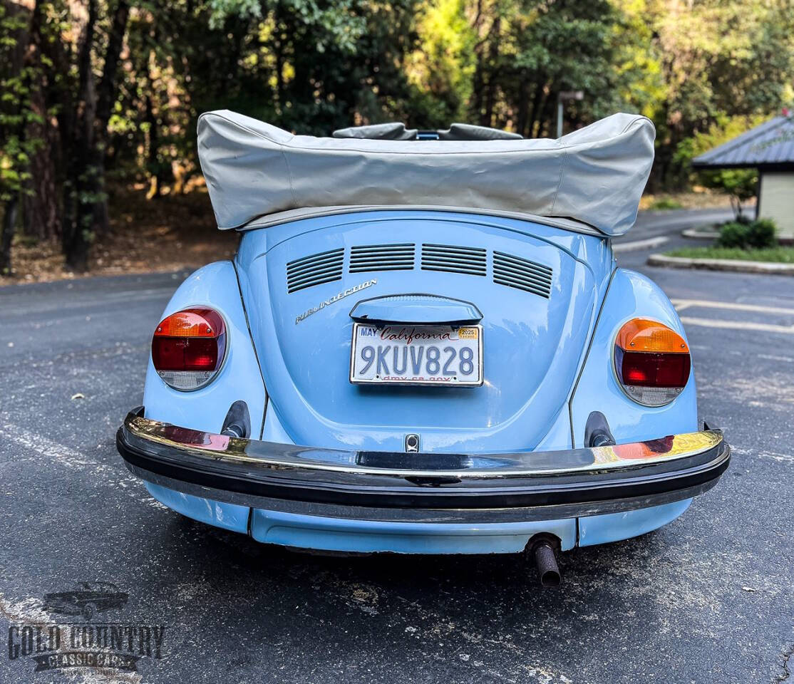 1979 Volkswagen Super Beetle for sale at Gold Country Classic Cars in Nevada City, CA