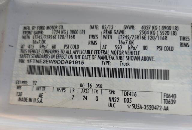 2013 Ford E-Series E-250