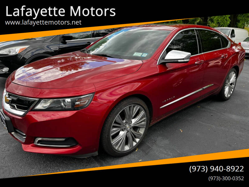 2015 Chevrolet Impala for sale at Lafayette Motors in Lafayette NJ
