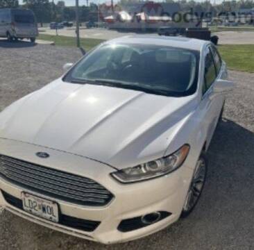 2015 Ford Fusion for sale at WOODY'S AUTOMOTIVE GROUP in Chillicothe MO