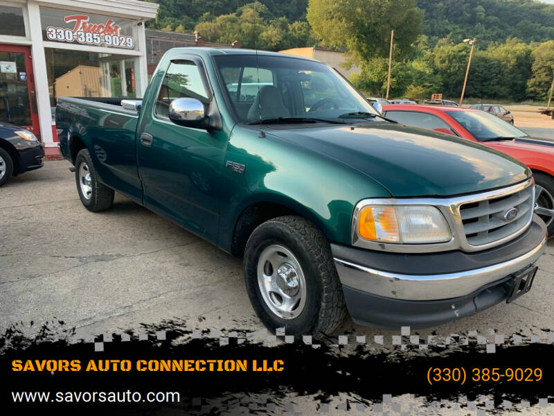 2000 Ford F-150 for sale at SAVORS AUTO CONNECTION LLC in East Liverpool OH