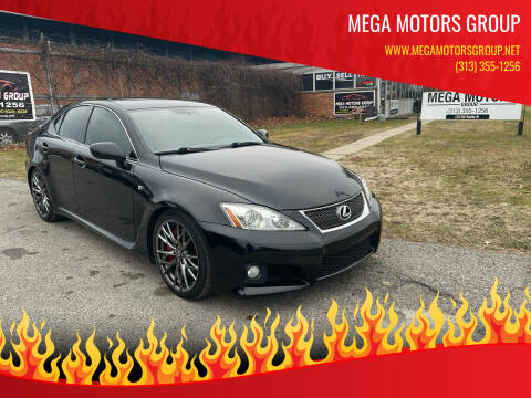 2010 Lexus IS F for sale at MEGA MOTORS GROUP in Redford MI