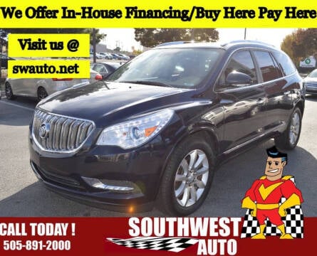 2015 Buick Enclave for sale at SOUTHWEST AUTO in Albuquerque NM