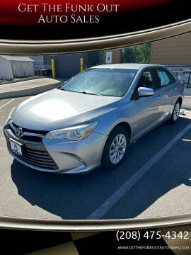 2015 Toyota Camry for sale at Get The Funk Out Auto Sales in Nampa ID
