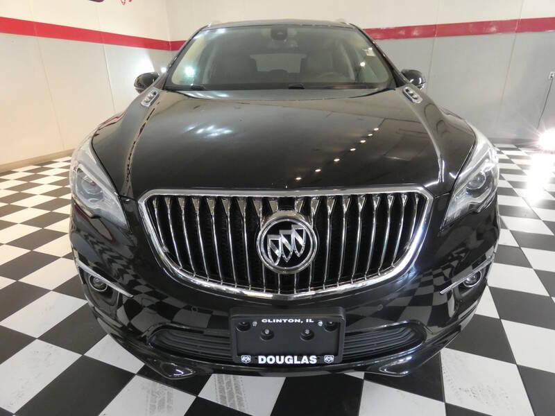 Black 2018 Buick Envision Premium AWD Premium 4dr Crossover 2