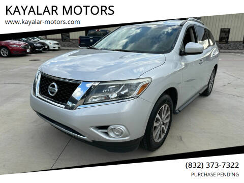 2013 Nissan Pathfinder for sale at KAYALAR MOTORS SUPPORT CENTER in Houston TX