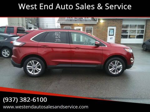 2015 Ford Edge for sale at West End Auto Sales & Service in Wilmington OH