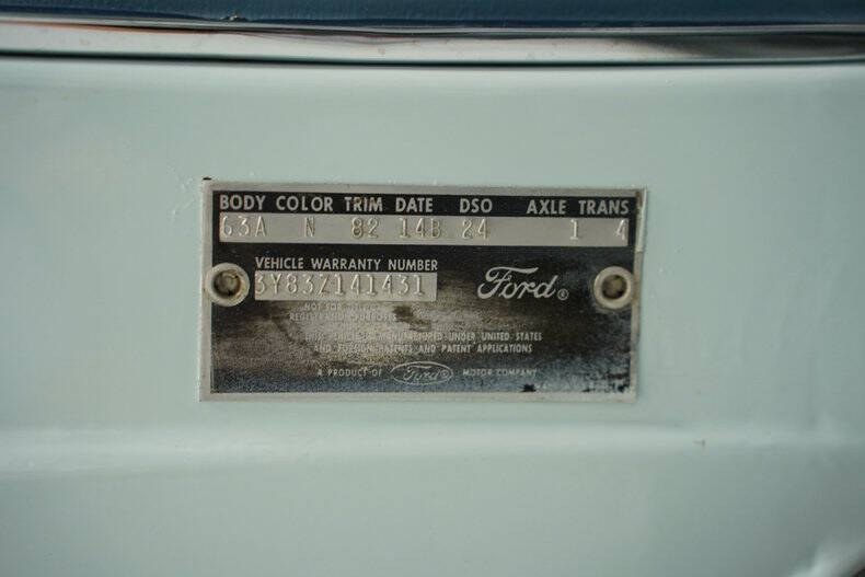 1963 Ford Thunderbird