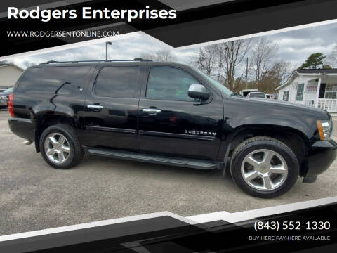 2012 Chevrolet Suburban for sale at Rodgers Enterprises in North Charleston SC