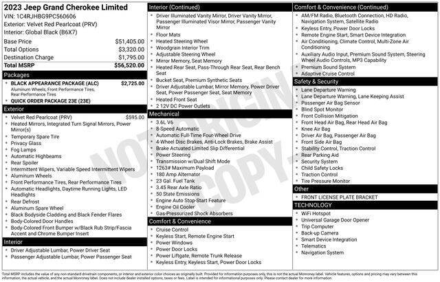 2023 Jeep Grand Cherokee Limited