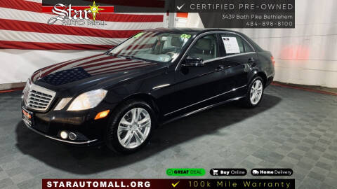 2010 Mercedes-Benz E-Class for sale at STAR AUTO MALL 512 in Bethlehem PA