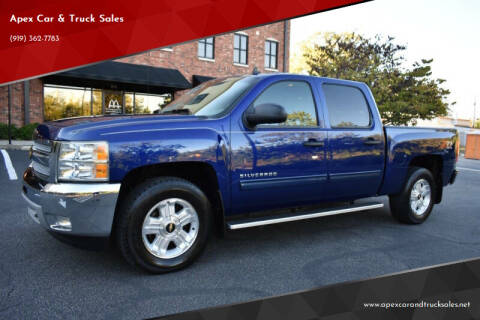 2013 Chevrolet Silverado 1500 for sale at Apex Car & Truck Sales in Apex NC