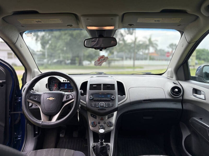 2013 Chevrolet Sonic LT Manual
