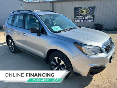 2018 Subaru Forester for sale at BERG AUTO MALL & TRUCKING INC in Beresford SD