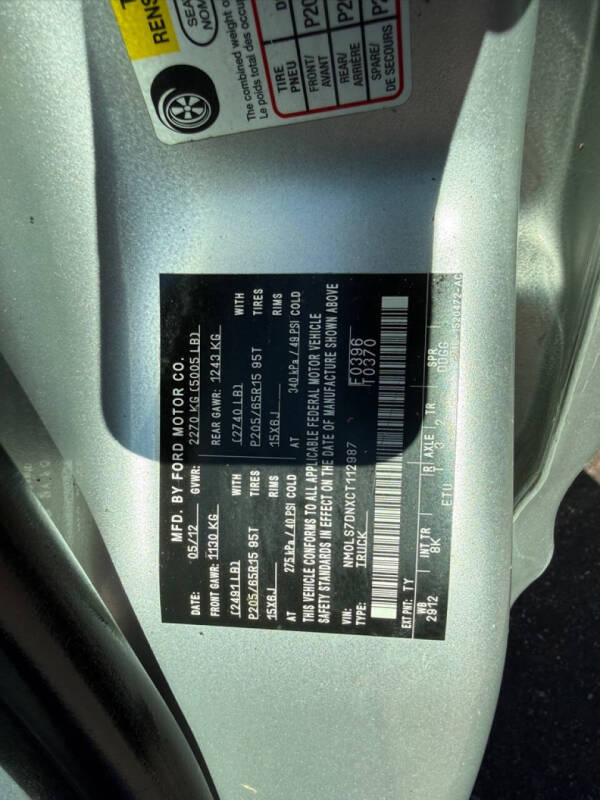 2012 Ford Transit Connect XLT