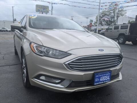 2017 Ford Fusion for sale at GREAT DEALS ON WHEELS in Michigan City IN