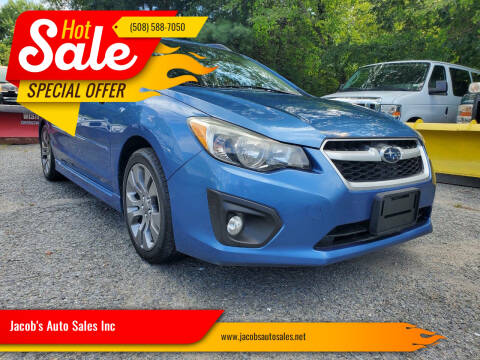 2014 Subaru Impreza for sale at Jacob's Auto Sales Inc in West Bridgewater MA