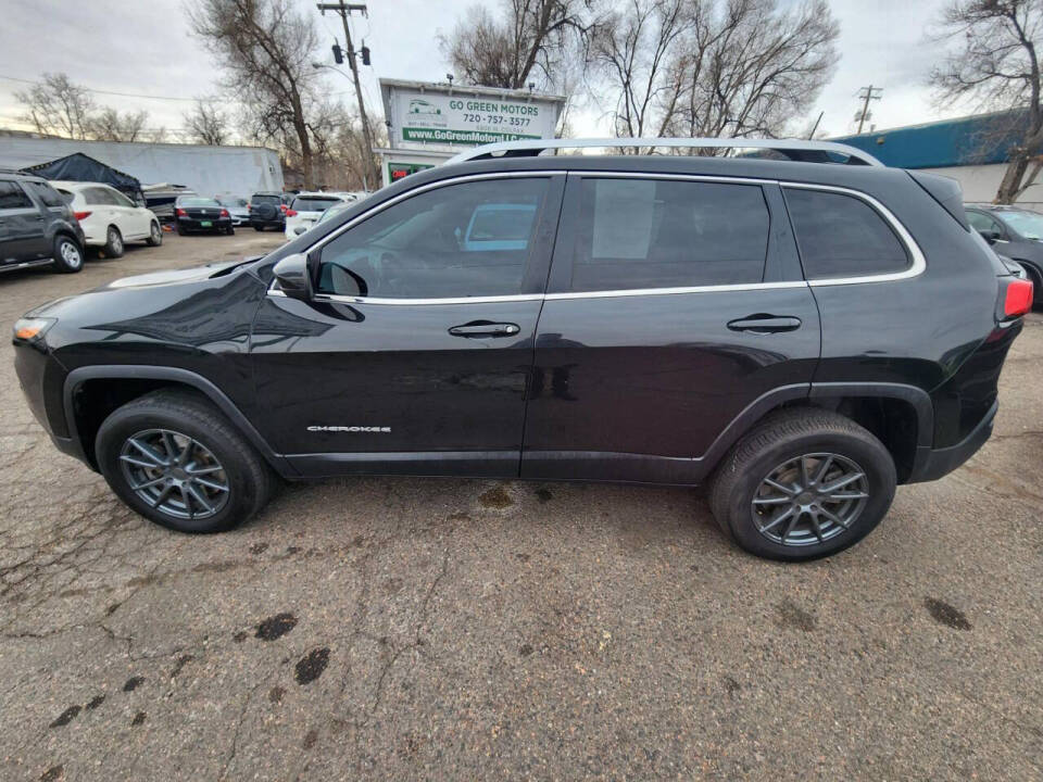 2016 Jeep Cherokee for sale at GO GREEN MOTORS in Lakewood, CO