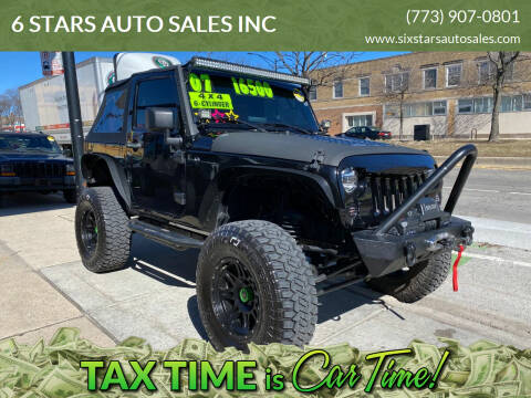 Jeep Wrangler For Sale in Chicago, IL - 6 STARS AUTO SALES INC