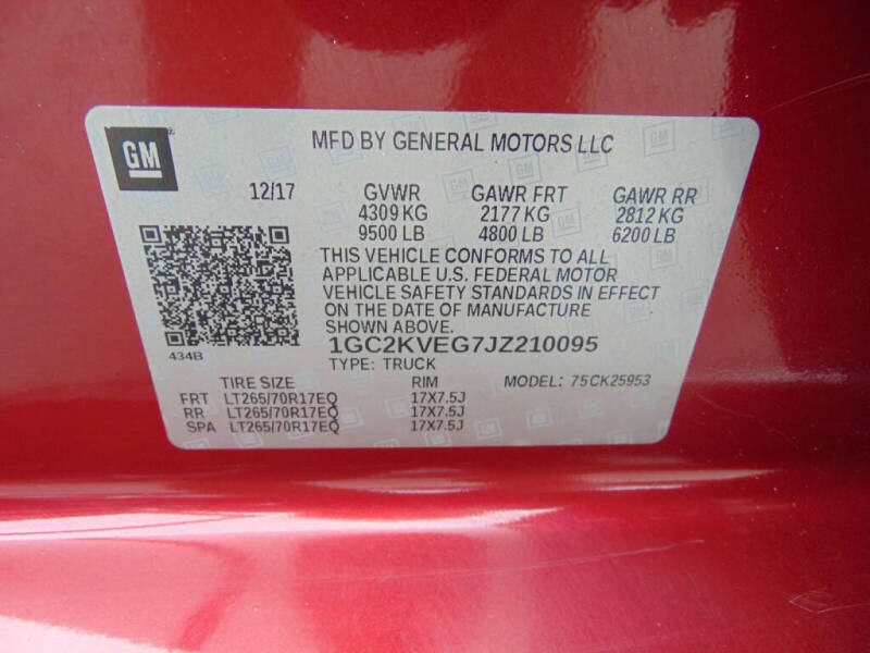 2018 Chevrolet Silverado 2500HD