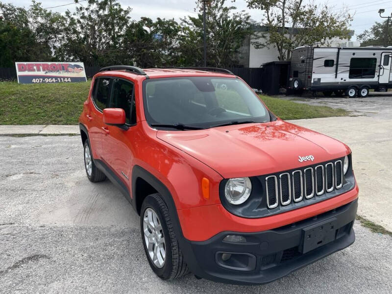2016 Jeep Renegade for sale at Detroit Cars and Trucks in Orlando FL