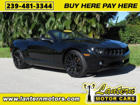 2013 Chevrolet Camaro for sale at Lantern Motors Inc. in Fort Myers FL