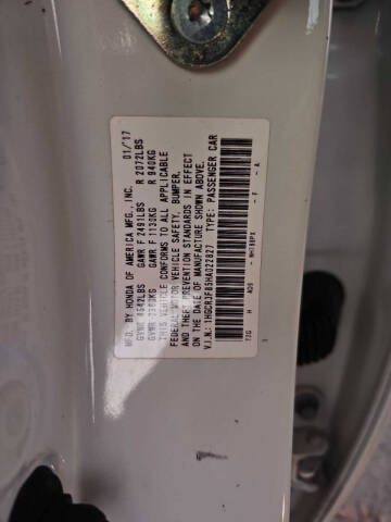 2017 Honda Accord EX-L V6