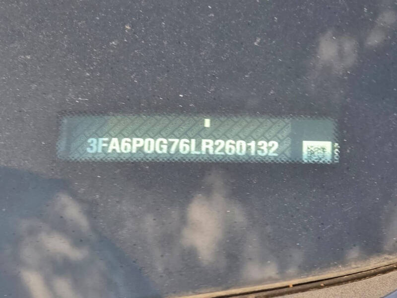 2020 Ford Fusion S