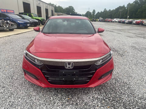 2019 Honda Accord for sale at Alpha Automotive in Odenville AL