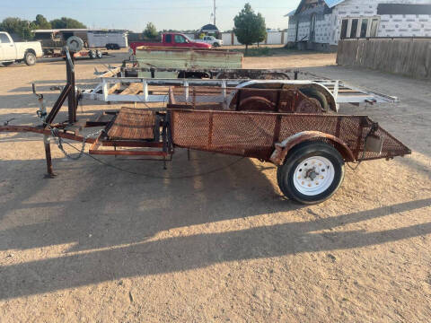 5FT X 7FT TILT TRAILER WITH RAMPS