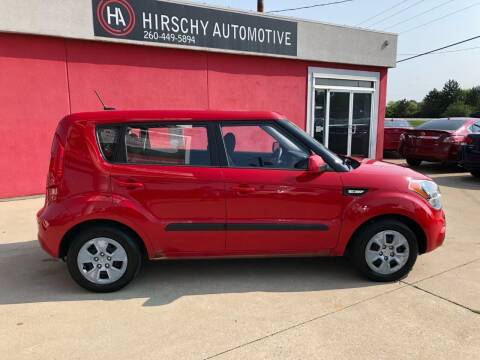 2013 Kia Soul for sale at Hirschy Automotive in Fort Wayne IN