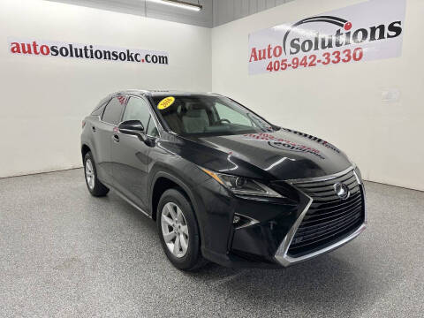 2016 Lexus RX 350 for sale at Auto Solutions in Warr Acres OK
