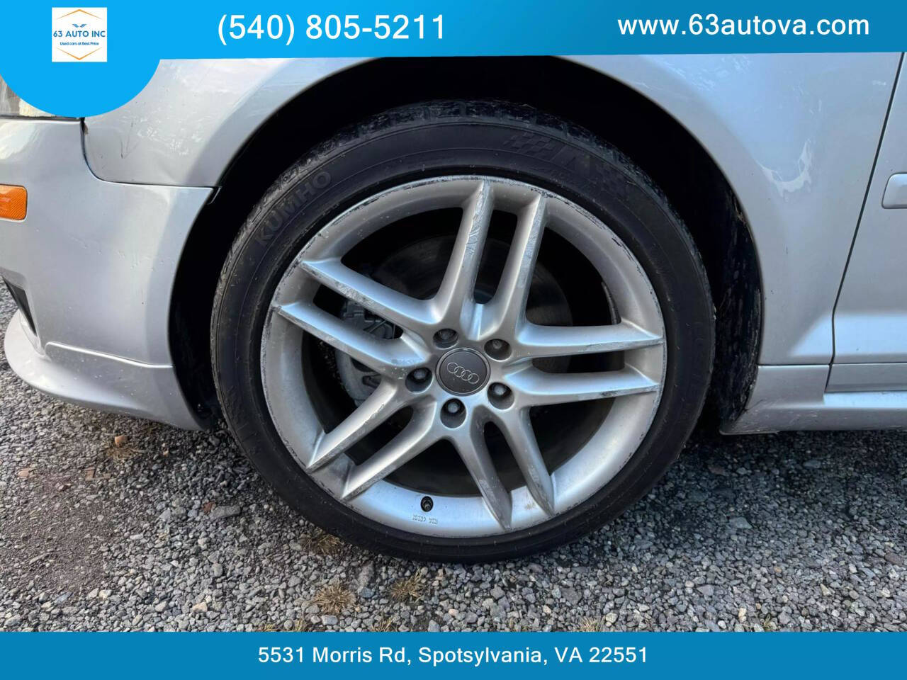 2008 Audi A3 for sale at 63 Auto Inc in Spotsylvania, VA