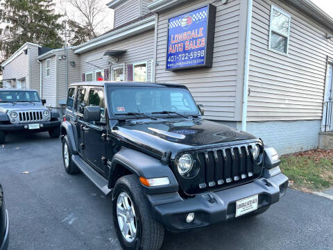 2018 Jeep Wrangler Unlimited for sale at Lonsdale Auto Sales in Lincoln RI