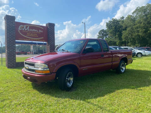 2000 Chevrolet S-10 for sale at C M Motors Inc in Florence SC