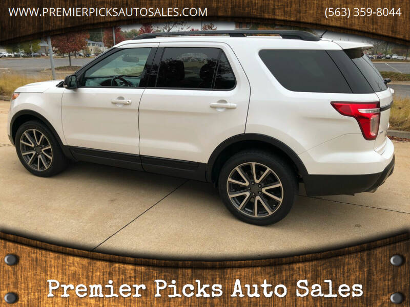 2015 Ford Explorer for sale at Premier Picks Auto Sales in Bettendorf IA
