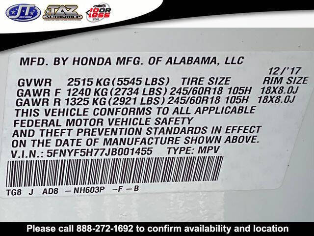 2018 Honda Pilot EX-L w/Navi