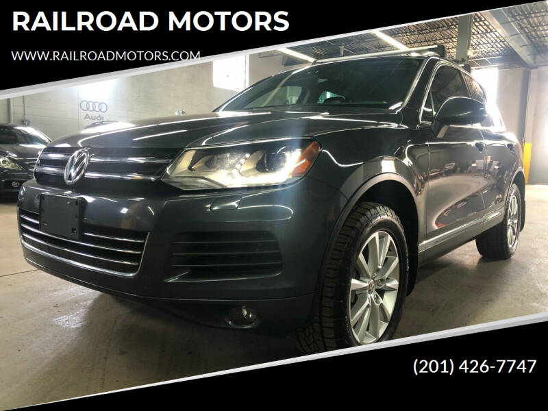 2013 Volkswagen Touareg for sale at RAILROAD MOTORS in Hasbrouck Heights NJ