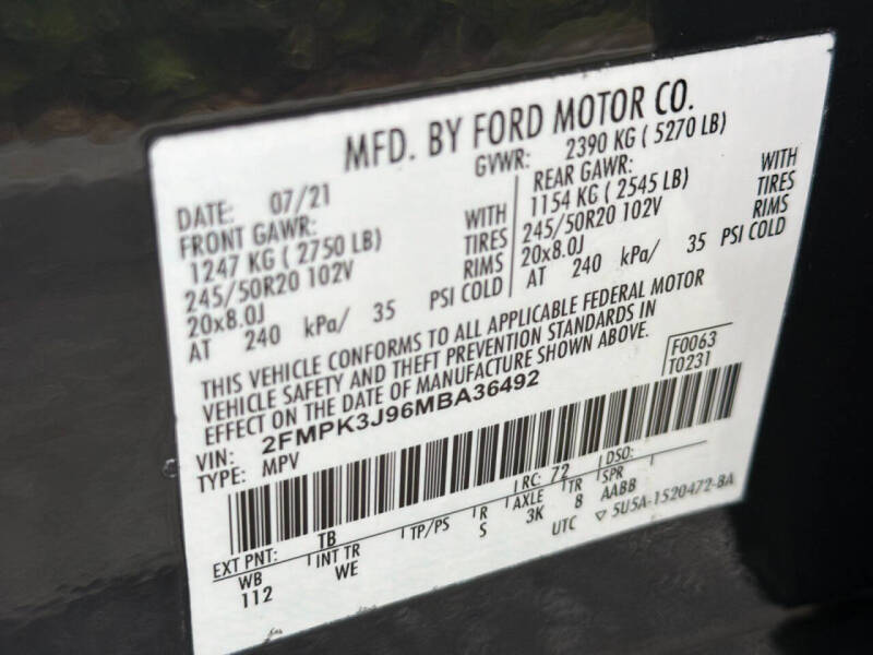 2021 Ford Edge ST-Line
