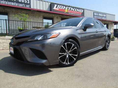 2018 Toyota Camry for sale at Lightning Motorsports in Grand Prairie TX