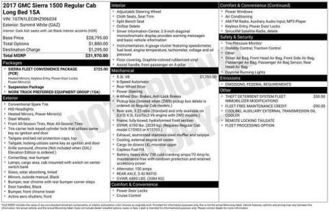 2017 GMC Sierra 1500