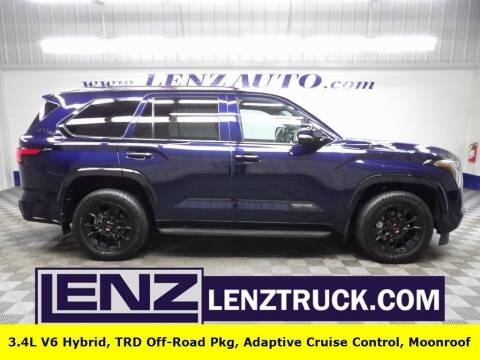2024 Toyota Sequoia for sale at LENZ TRUCK CENTER in Fond Du Lac WI