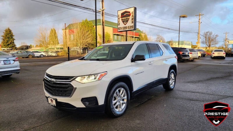 2020 Chevrolet Traverse for sale at PRESTIGE AUTO CENTER LLC in Salem OR