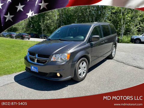 2019 Dodge Grand Caravan for sale at MD Motors LLC in Williston VT