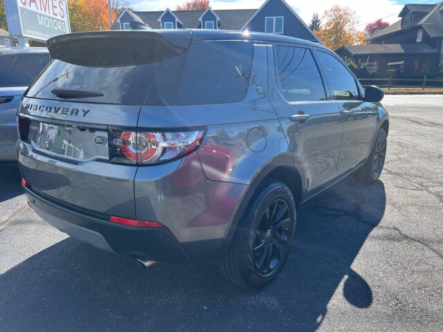 2019 Land Rover Discovery Sport for sale at James Motors Inc. in East Longmeadow, MA