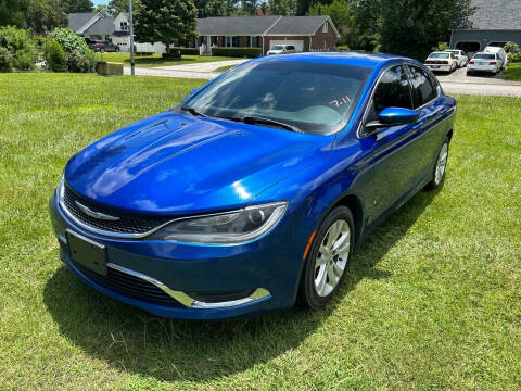 2015 Chrysler 200 for sale at County Line Car Sales Inc. in Delco NC