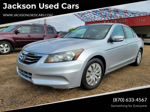2012 Honda Accord for sale at Jackson Used Cars in Forrest City AR
