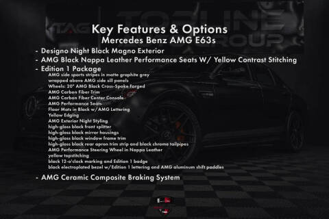 2018 Mercedes-Benz E-Class AMG E 63 S